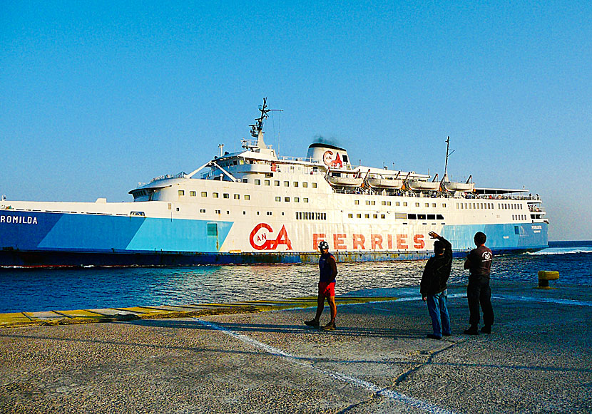 Ferry. M/S Romilda. 