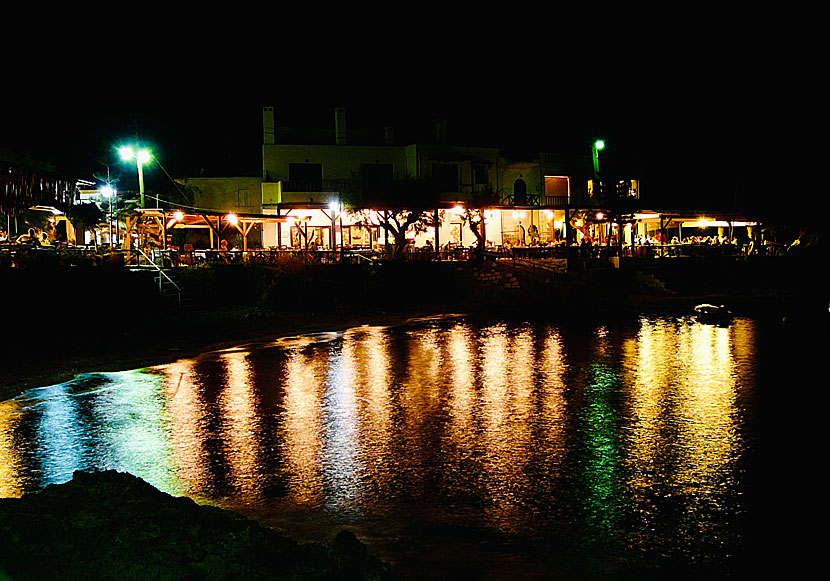 Taverna Ta Kochilia är en av de bästa restaurangerna i Mochlos på Kreta.