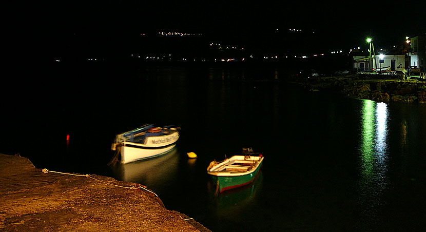 Taverna Ta Kochilia i Mochlos på östra Kreta.