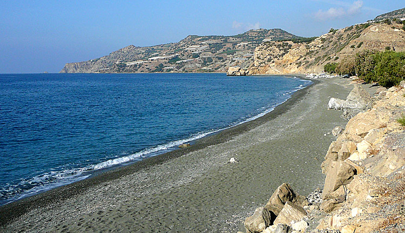 Stranden i Tertza. Mirtos. Kreta.