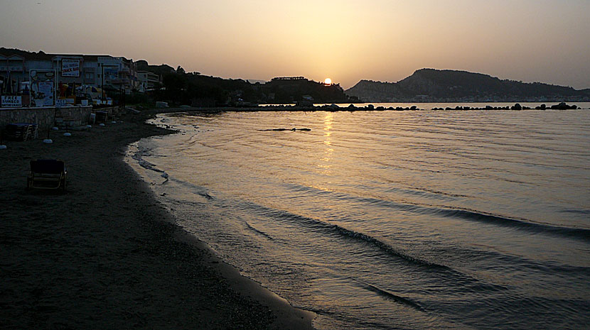 Argassi. Sunset. Solnedgång.  Zakynthos.