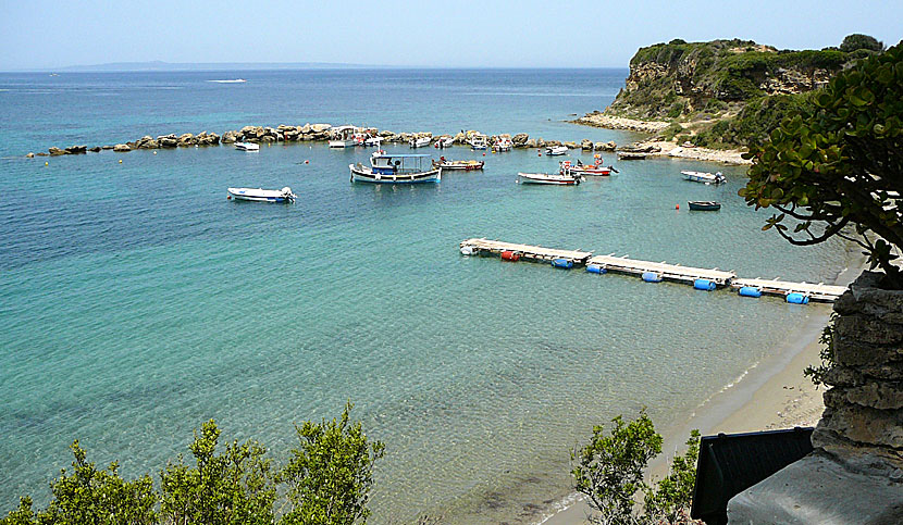 Porto Roma beach. Zakynthos.