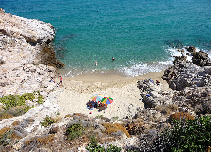 Armenistis beach på Ikaria.