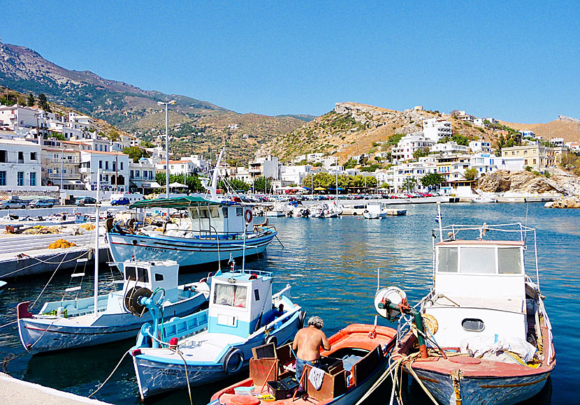 Agios Kirikos. Ikaria. Kreikka.