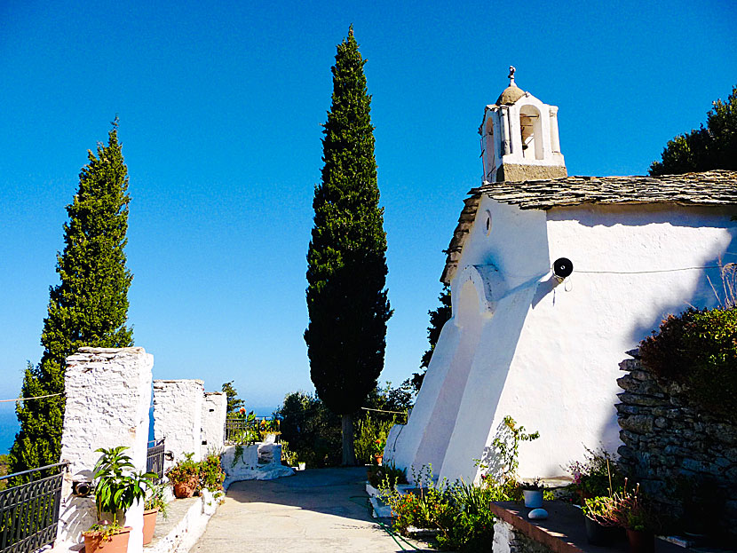 Klostret Theoktistis. Ikaria. Grekland.