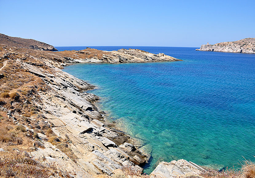 Agia Irini beach på Ios.