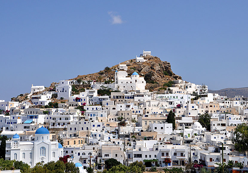 Byn Chora på Ios i Kykladerna är en av grekiska övärldens allra finaste byar.