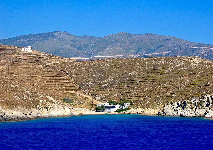 Valma beach anno 2006. Idag har det byggts hus ovanför stranden. 