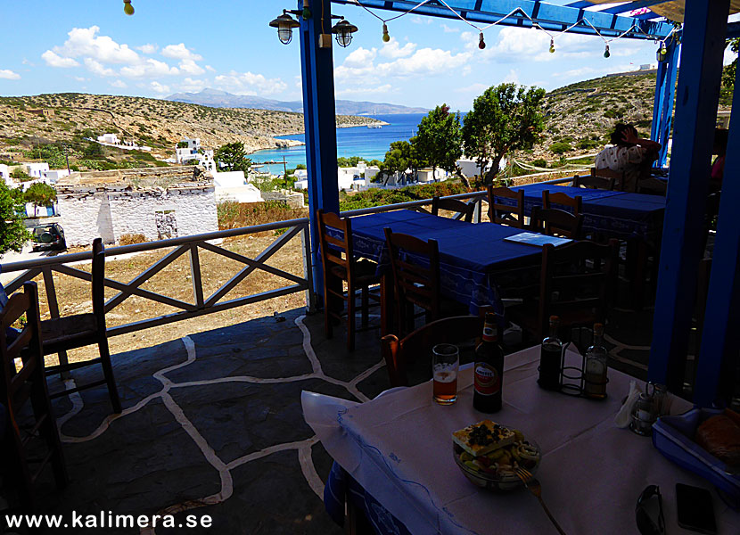 Taverna Maistrali på Iraklia.