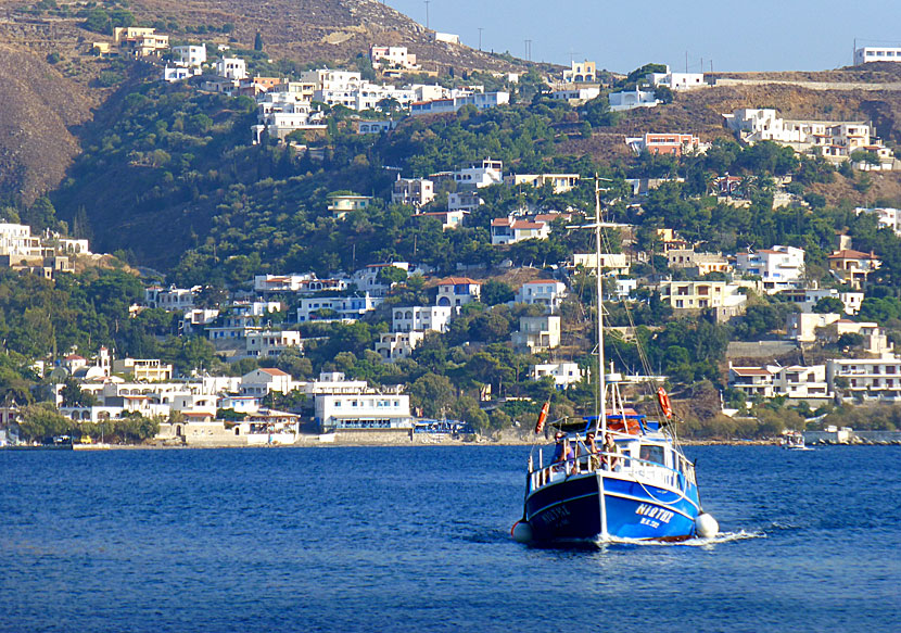 Missa inte att åka över till Telendos när du reser till Massouri och Myrties på Kalymnos.