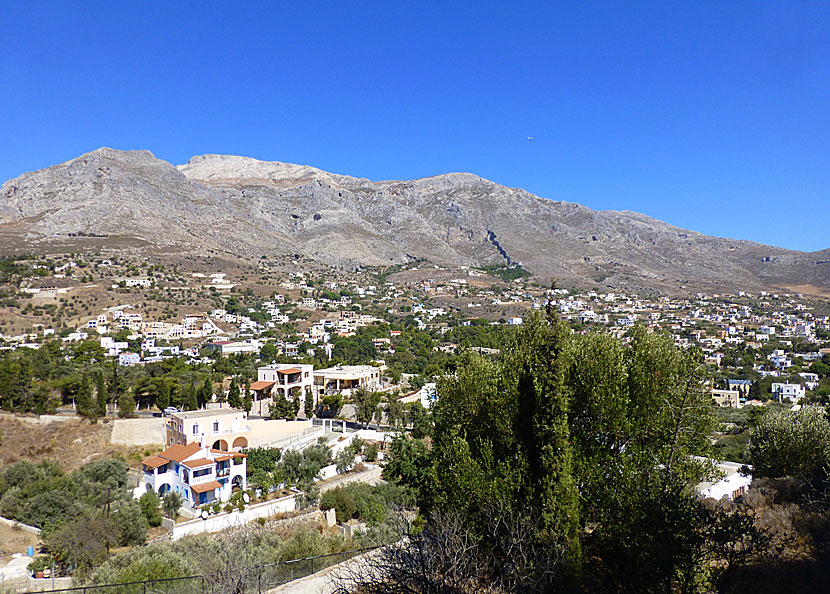 Byarna Elies och Panormos på Kalymnos
