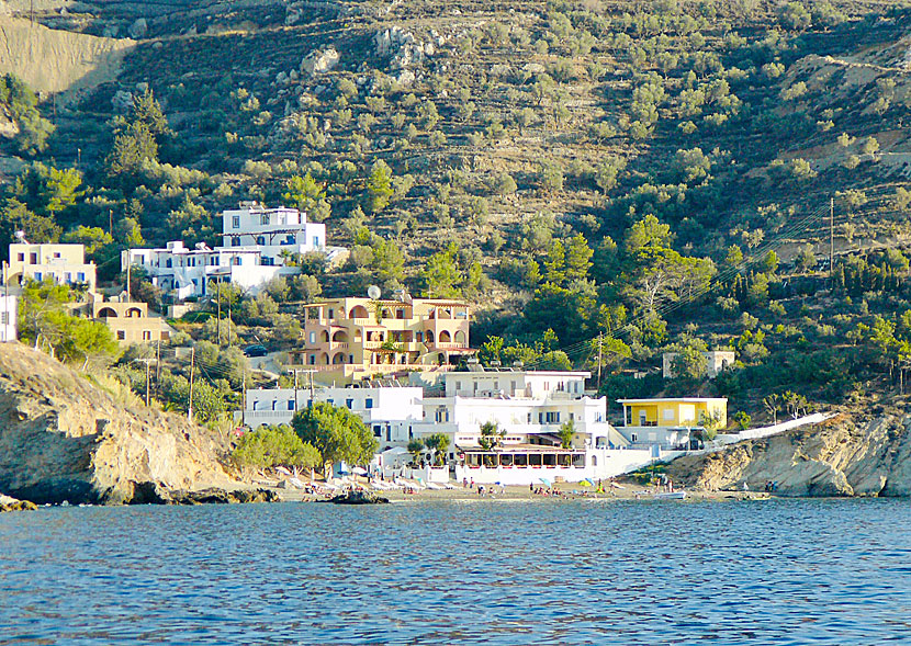 Kalymnos bästa stränder. Melitsahas beach.  