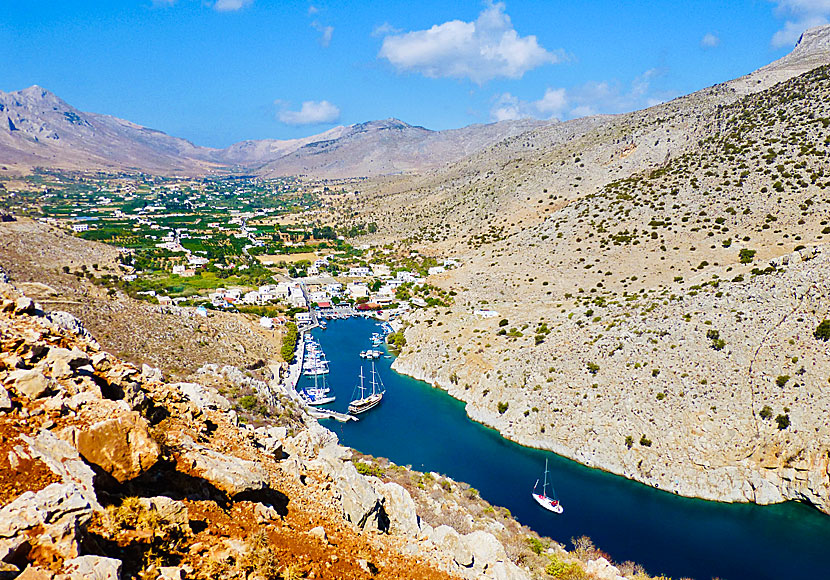 Vandra i Vathydalen på Kalymnos.