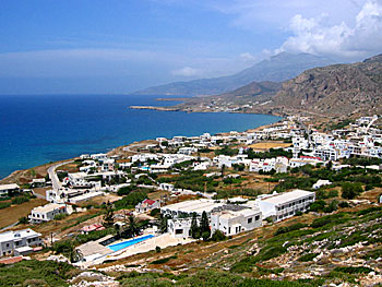 Byn Arkasa på Karpathos.