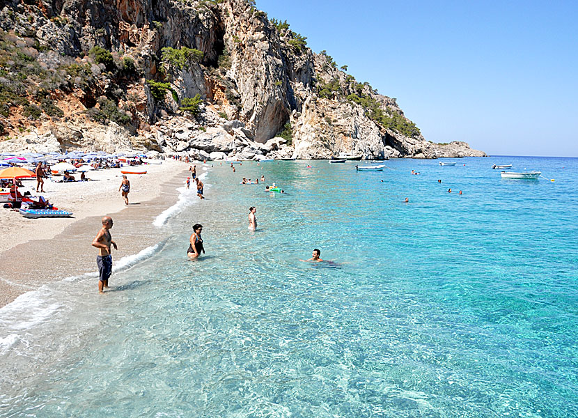 Kyra Panagia beach på Karpathos.