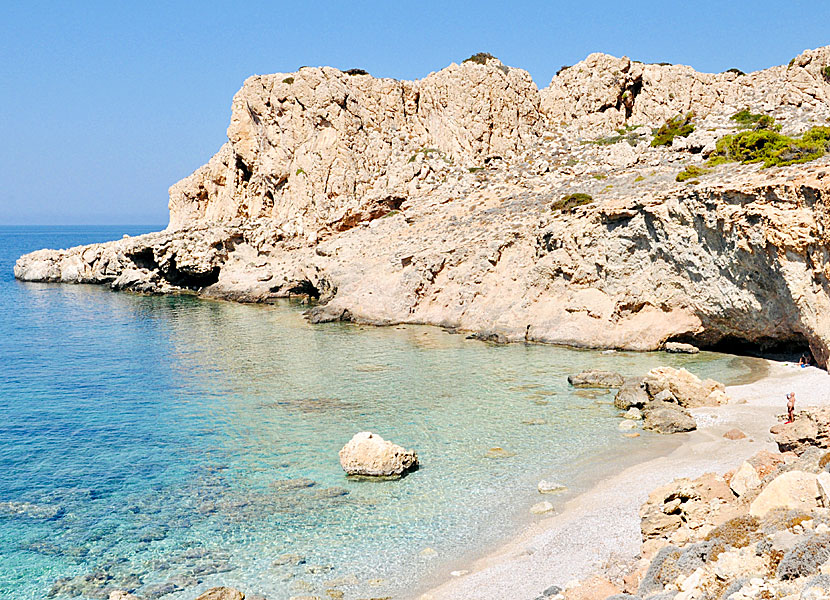 Karpathos bästa stränder. Proni beach.  