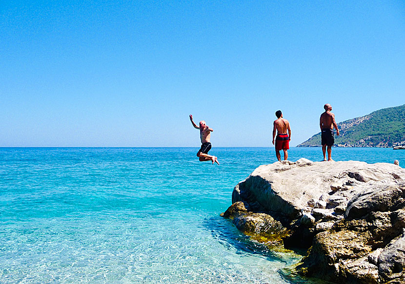 Snorkla på Karpathos.