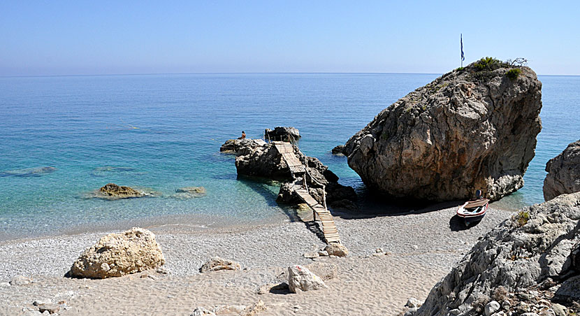 Karpathos. Kato Lakkos beach.