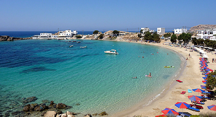 Taverna Blue Sea. Lefkos beach. Karpathos.