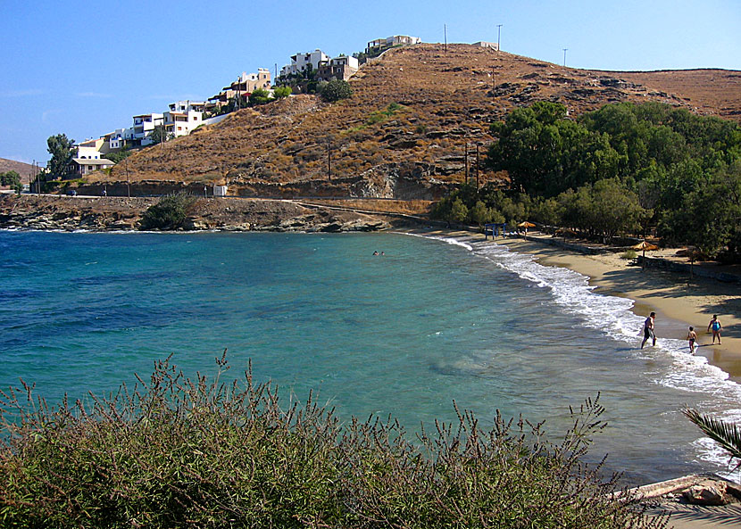 Gialiskari beach på Kea.