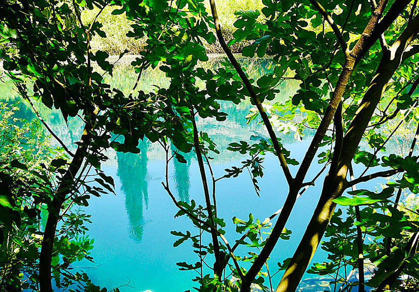 Avithos lake. Kefalonia.