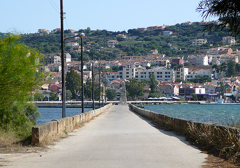 Drapanos bridge. Argostoli. Kefalonia.