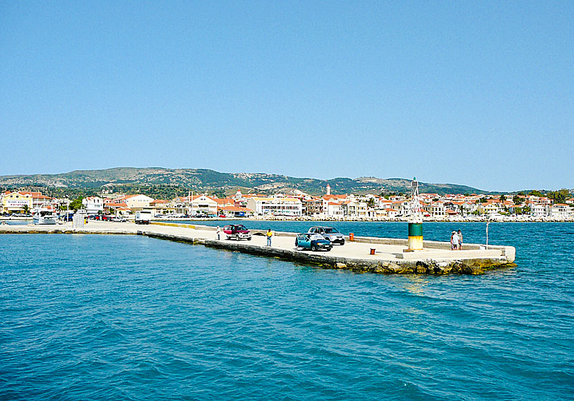 Hamnen i Lixouri. Kefalonia.