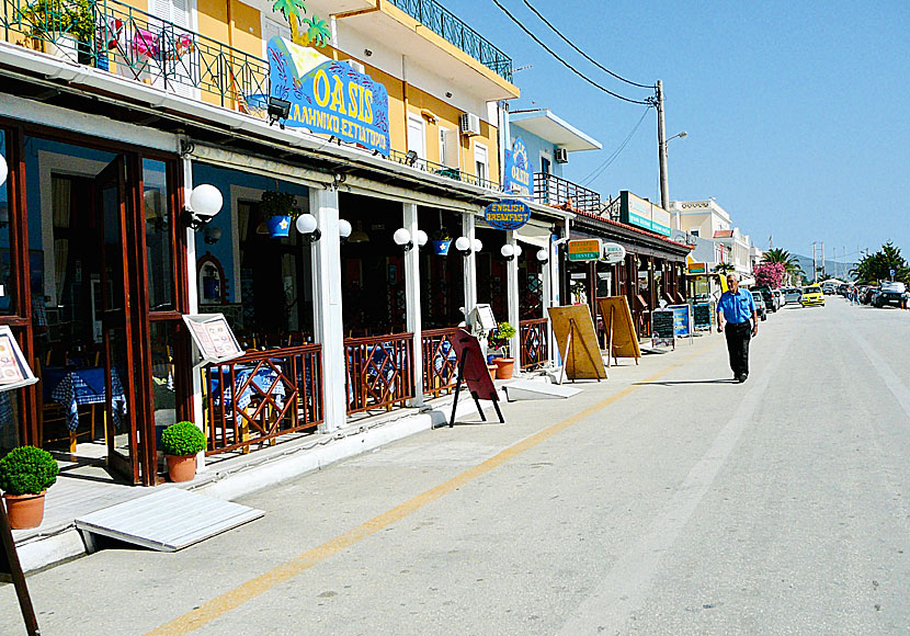 Tavernor i Lixouri på Kefalonia.