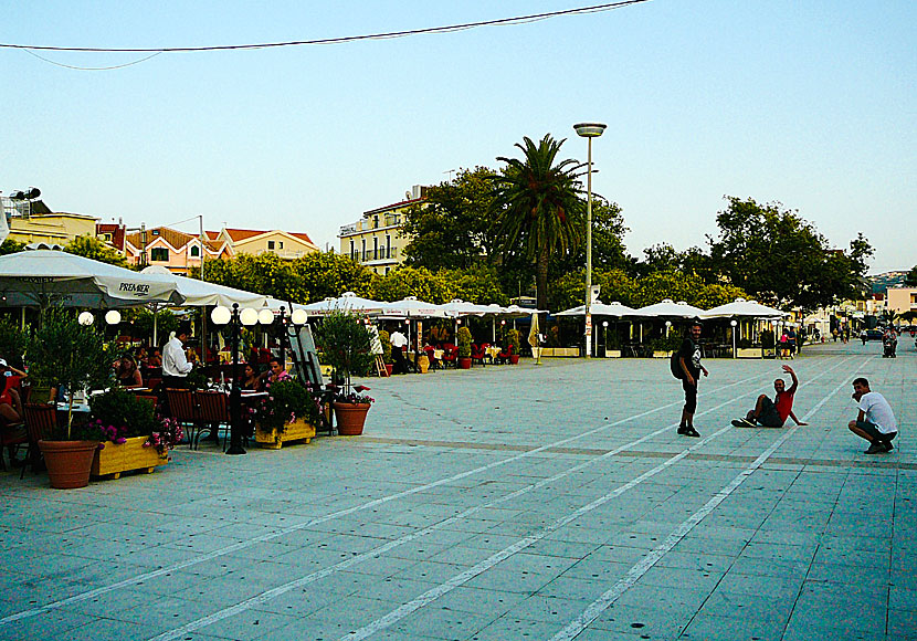 Platea Vallianou i Argostoli. Kefalonia.