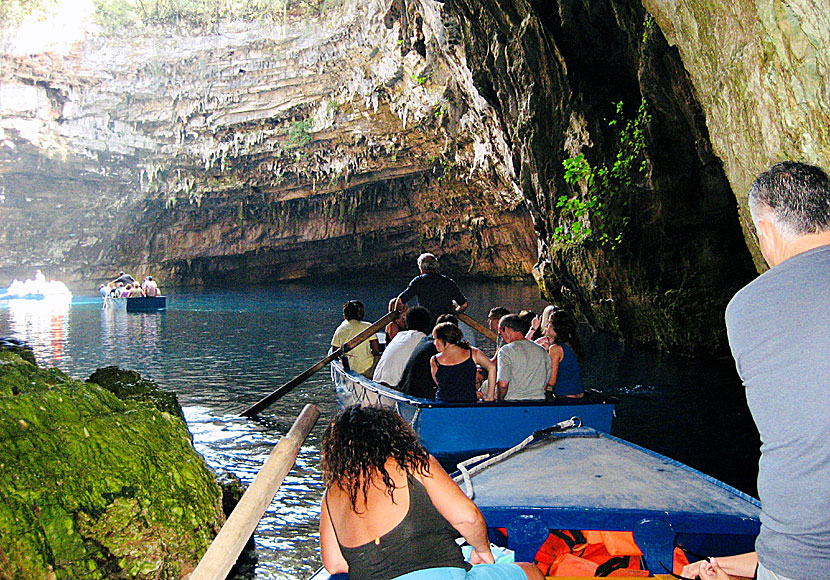 Kefalonia. Melissani lak.