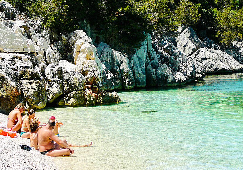 Antisamos beach på Kefalonia i Grekland passar dig som gillar att snorkla.  