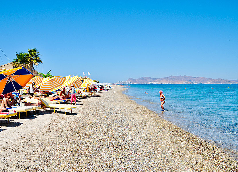 Lambi beach i Kos stad.