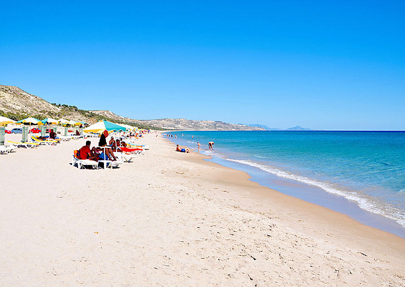 Langades (Banana) beach på Kos.