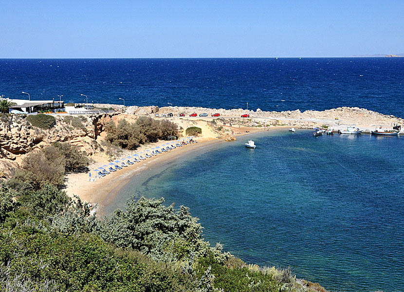 Limnionas beach på Kos i Grekland.