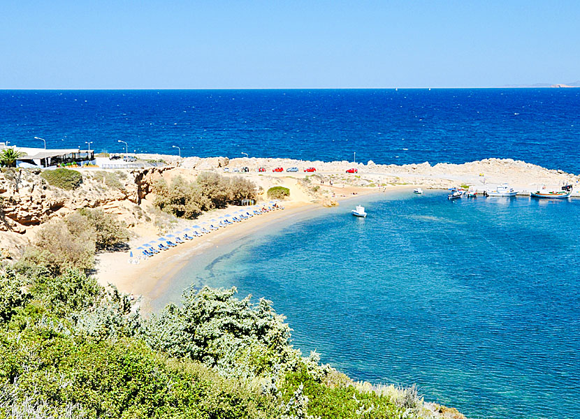 Limnionas beach på Kos i Grekland.