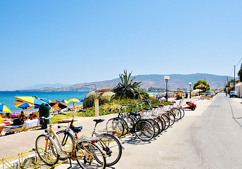 Cykla till Lambi beach i Kos stad.