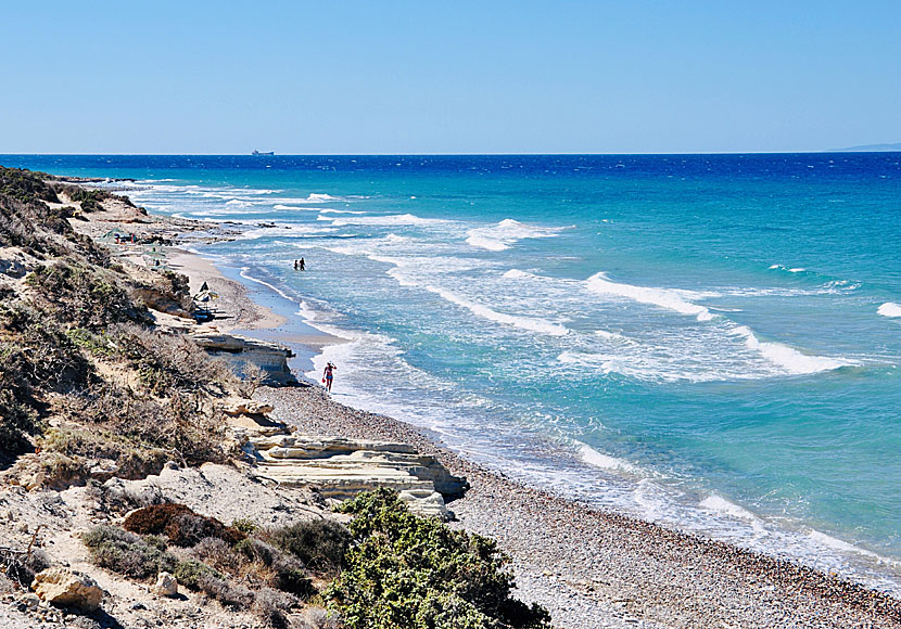 Agios Theologos beach på västra Kos.