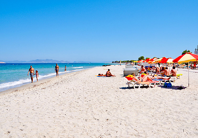 Marmari beach. Kos. Kreikka.