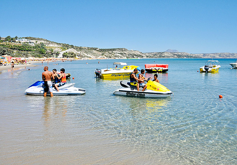 Jetski vid Paradise beach på Kos.