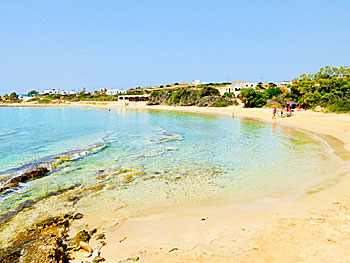 Finikas beach på Koufonissi.