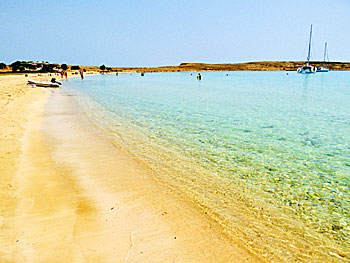 Pori beach på Koufonissi.