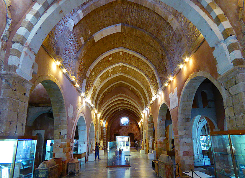 Arkeologiska museet i Chania på Kreta.