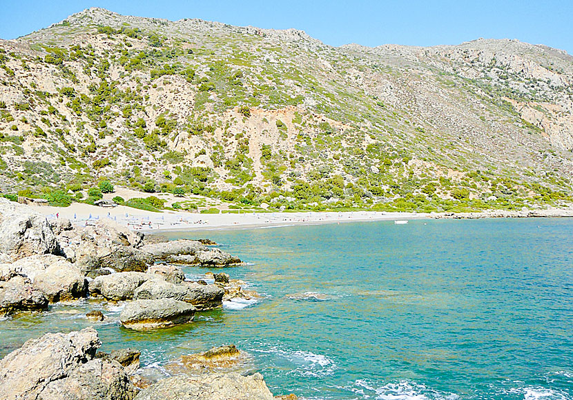 Anidri, Ammoudia eller Gialiskari beach. Paleochora. Kreta.