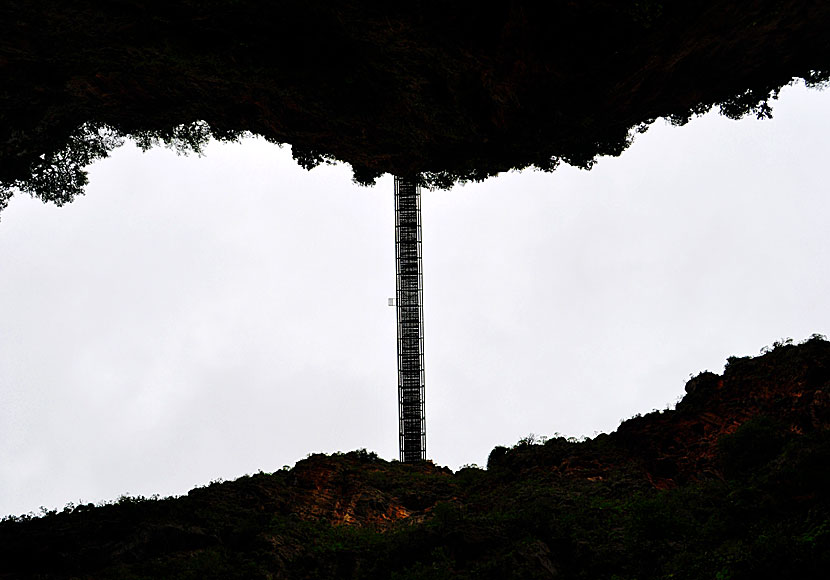 Aradena bridge in Crete.