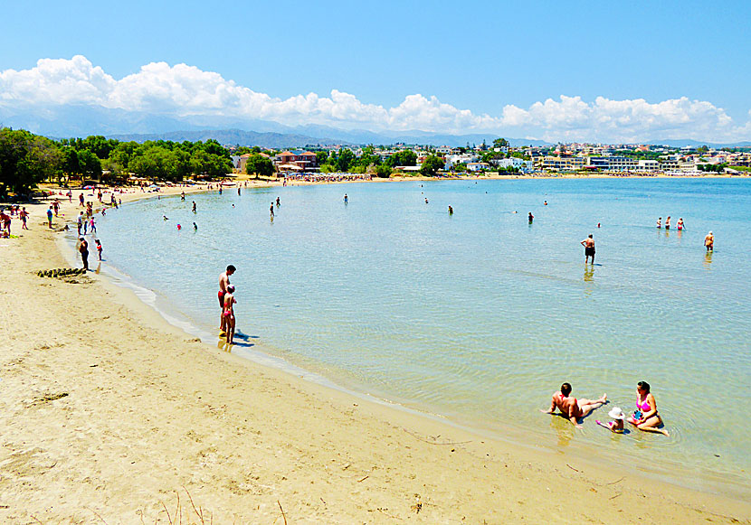 Glaros beach i Agii Apostoli. Chania. Kreta. Crete.