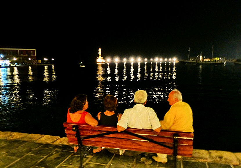 Gamla stan i Chania på Kreta. 