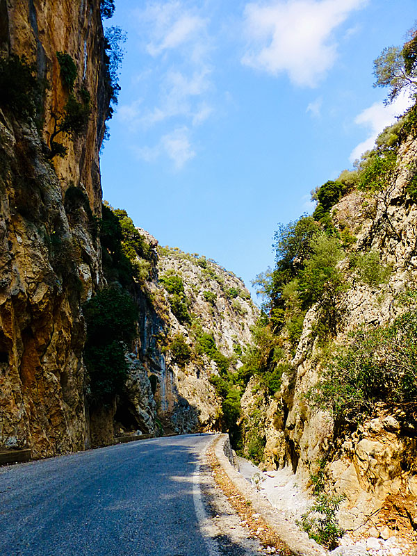 Therisoravinen söder om Chania på Kreta.