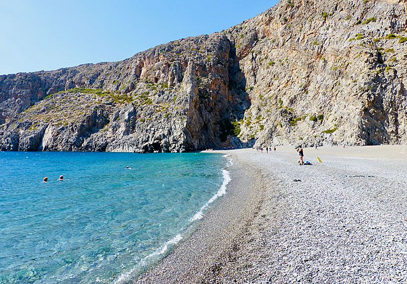 Agiofarago beach. Heraklion. Kreta.