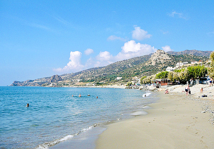 Stranden i Kastri på södra Kreta.