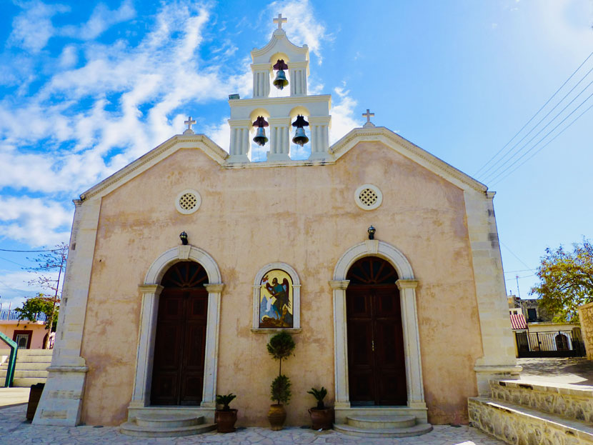Moni Odigitria Monastery i Sivas på Kreta.